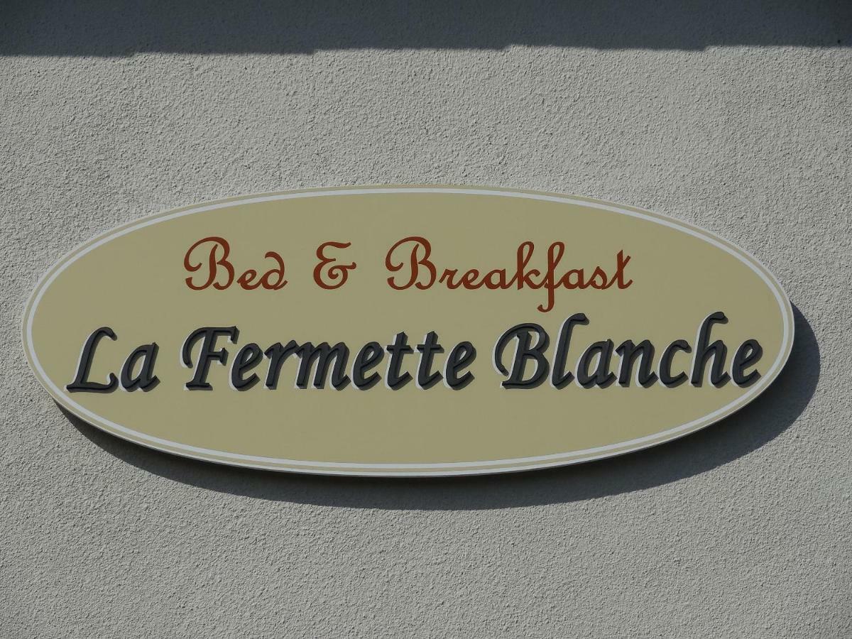 La Fermette Blanche Bed & Breakfast Nadrin Exterior foto