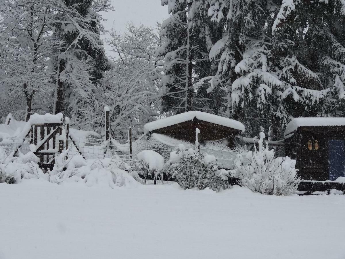 La Fermette Blanche Bed & Breakfast Nadrin Exterior foto